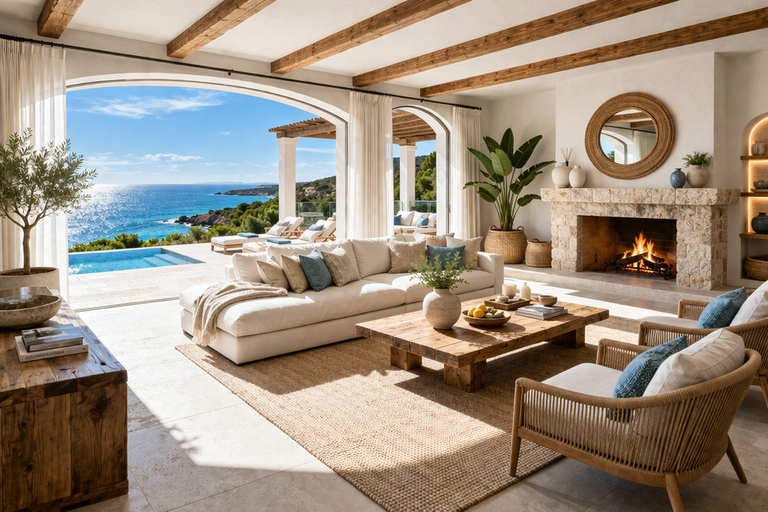 Villa con piscina